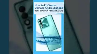 "Quick Fix: Removing Water from Mobile Ports!" #PhoneCare #WaterDamage #DIYRepair #TechTips #shorts