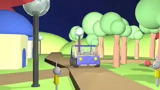 🐇Rabbit town 3Ds max Animation Homework