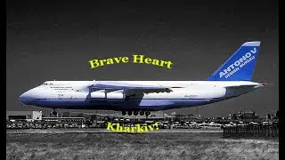 Less than 5 minute History of the Gemini Jets Antonov AN-124 in 1990's livery