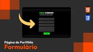 How to Create a Portfolio with HTML and CSS - Pt. 06/08 - Contact Form