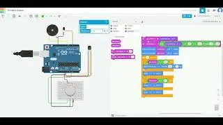 Smart Automatic Fire Alarm System with TinkerCad