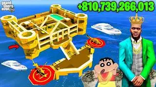 Franklin Build Billionaire Bunker In GTA 5 || SumitOp