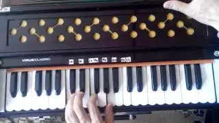 Мелодия на физгармонии  киртан 10