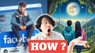 3D Images aik Mint Ma /How to create 3D Social media images/Bing Ai/in Urdu/Hindi 