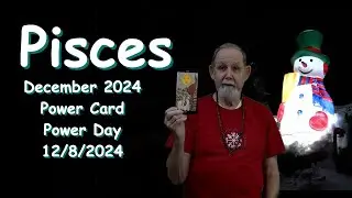 Pisces December 2024 Horoscope Power Tarot Card & Power Day