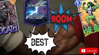 Best Sacred Timeline Location Deck !? | Marvel SNAP #marvel #marvelsnap #location