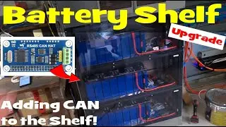 Biggest Battery Shelf Upgrade Preparation. Wait, wait, it's just the prep ;) Adding CAN to the Pi.
