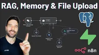How to Set Up Supabase and Postgres for Memory and RAG in n8n