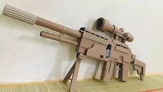 How To Make Cardboard MK14 That Shoot | MK14 MrLou
