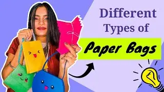 DIY Different Types of Paper Bags | How to make Paper Bag |