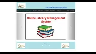 Final Year Project, Library Management System In PHP, MySQL, Bootstrap....