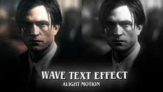 Wave Text Effect | Preset ( Drive Link) - Alight Motion