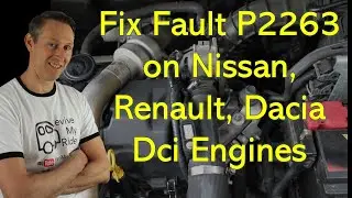 How to Fix P2263 fault code on 1.5Dci engine Nissan Qashqai Renault Clio Dacia Sandero Suzuki Jimny