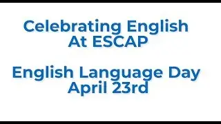 Celebrating UN English Language Day at ESCAP