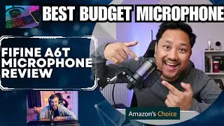 Fifine A6T budget microphone review.