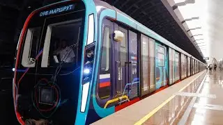 Парад московского метро в честь дня города