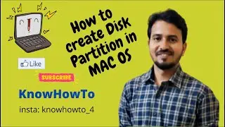 How to Create/Delete a Disk Partition in Mac OS | Catalina OS | Mojave OS | Sierra OS