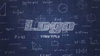 Videohive Math Hand Draw Intro » free after effects templates   after effects intro template
