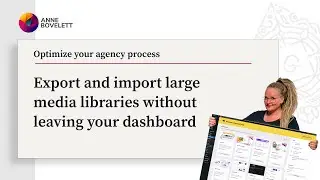 How to export and import large media libraries without leaving your WordPress dashboard