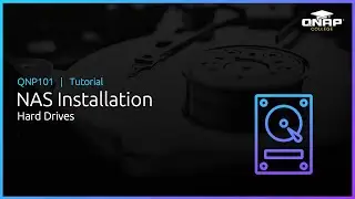 QNP101  NAS Installation:  Hard Drives