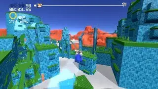 Sonic Grand Tour (GT) - Hilltop Zone Demo - Mission 4 - Speedrun (