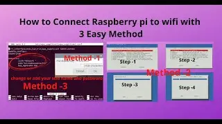 How to Connect Raspberry pi to wifi with 3 Easy Method