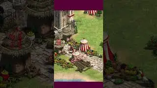 Long Range Mangonel Shot Wipes out an Island #ageofempires2
