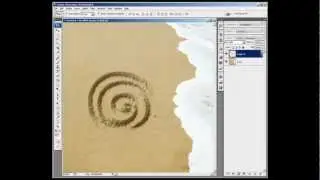 Realistic Sand Writing & Drawing in Photoshop in Less than 2 Minutes