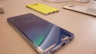 הצצה ראשונה ל-Galaxy S10 וה-Galaxy S10+