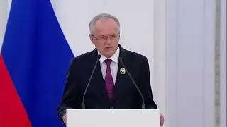 Награждение В. Москвина