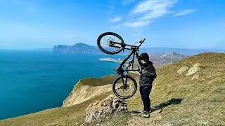 Крым. Велосипеды. Горы. Часть 2. EMTB in the mountains