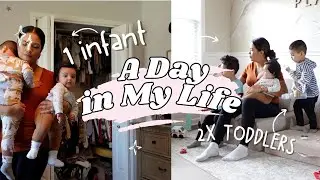 Surviving with 2 toddlers and an infant | Day In The Life