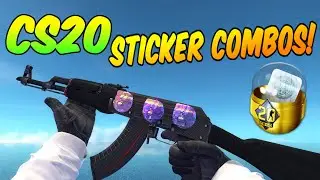 *NEW* CS20 Sticker Combinations! (CS:GO)