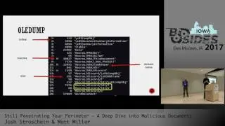 BSidesIA 2017 Track1: Still Penetrating Your Perimeter – Josh Stroschein & Matt Miller