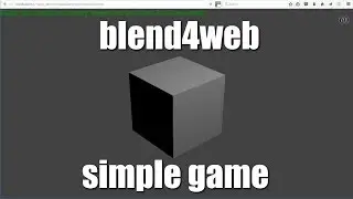 A Simple Game With A Score And A Timer Running In A Web Page A 3D Blender & blend4web Tutorial