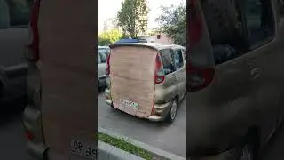 Ремонт машины, уровень пять звёзд #машина #ремонтмашин #diy #car #линолеум