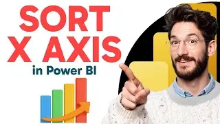 How to SORT X AXIS in Power BI (Step by Step)