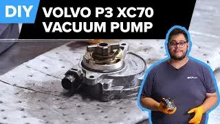 Volvo XC70 Vacuum Pump Seal Replacement DIY (2008-2016 Volvo P3 S60, XC60, V70, V60, S80)