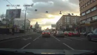 Чуть не сбил маму с ребенком или пешеходы мудаки