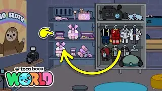 WOW! COSMETICS BEHIND THE CUPBOARD? / TOCA BOCA / HAPPY TOCA