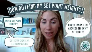 How To Find Your Set Point Weight
