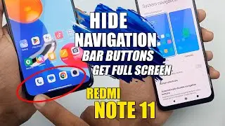 How To Change Navigation Bar Buttons - - Redmi Note 11
