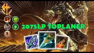 XIAO CHAO MENG 【XCM】 Best Toplaner in the Challenger Chinese Super Server Plays Renekton Top
