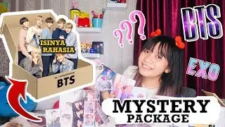 UNBOXING MYSTERYBOX KPOP BTS EXO OMG ISINYA 😭😍