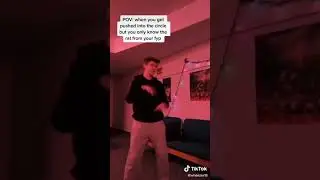 rat dance pushed into the circle at a party TikTok @6wheezer1  [Tik Tok Archives]