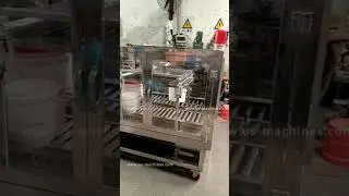 Automatic high visocity liquid jam chocolate paste big bottle drum tank pail barrel weighing filling