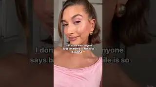 Hailey looks so beautiful while smiling 🫠#haileybeiber #celebrity #youtubeshorts #goviral #fyp