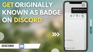 How To Get Originally Known As Badge On Discord (2023 Method)