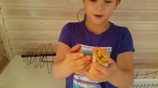 ПЛЕТЕНИЕ из резинок- ободок для куклы на рогатке