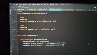Method override through interface and class || Java